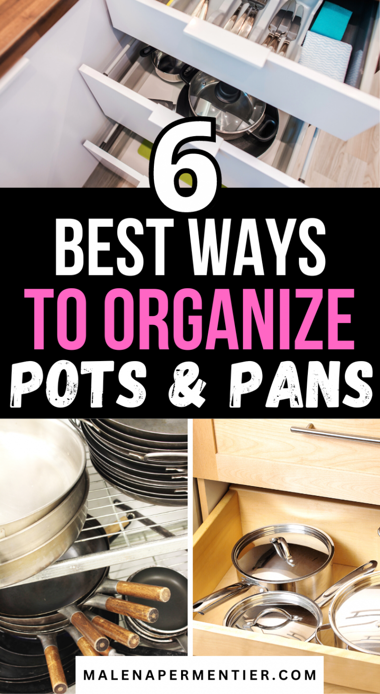 6 Easy Ways To Organize Pot And Pans In Kitchen Cabinets