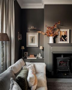 Amazing Dark And Moody Living Room Decor Ideas