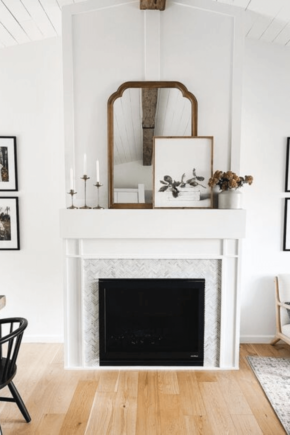 Refreshing And Beautiful Mantel Decorating Ideas For Summer