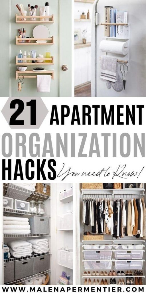 apartment organization hacks