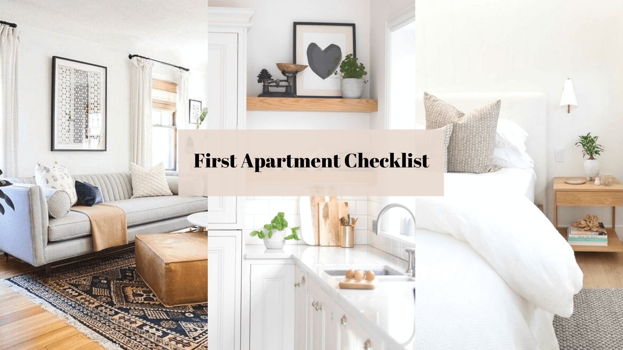 First Apartment Application