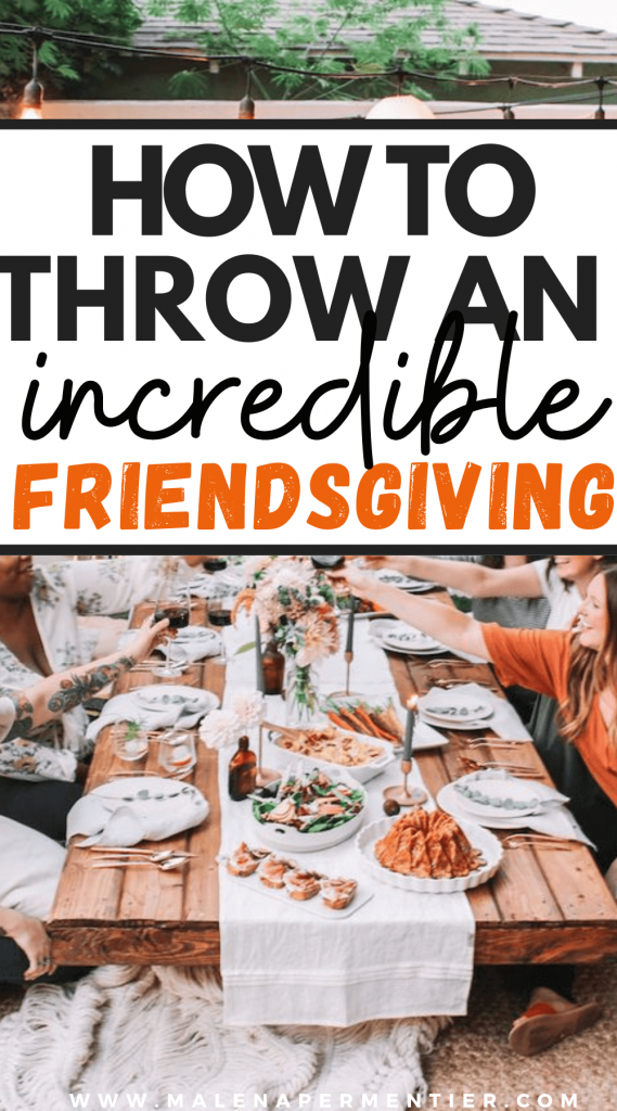 how to throw a friendsgiving