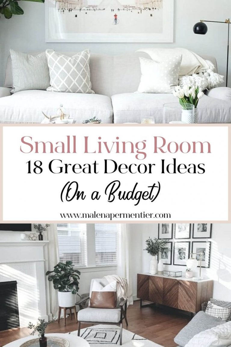 Small Living Room: The 18 Best Ideas (On a Budget!)