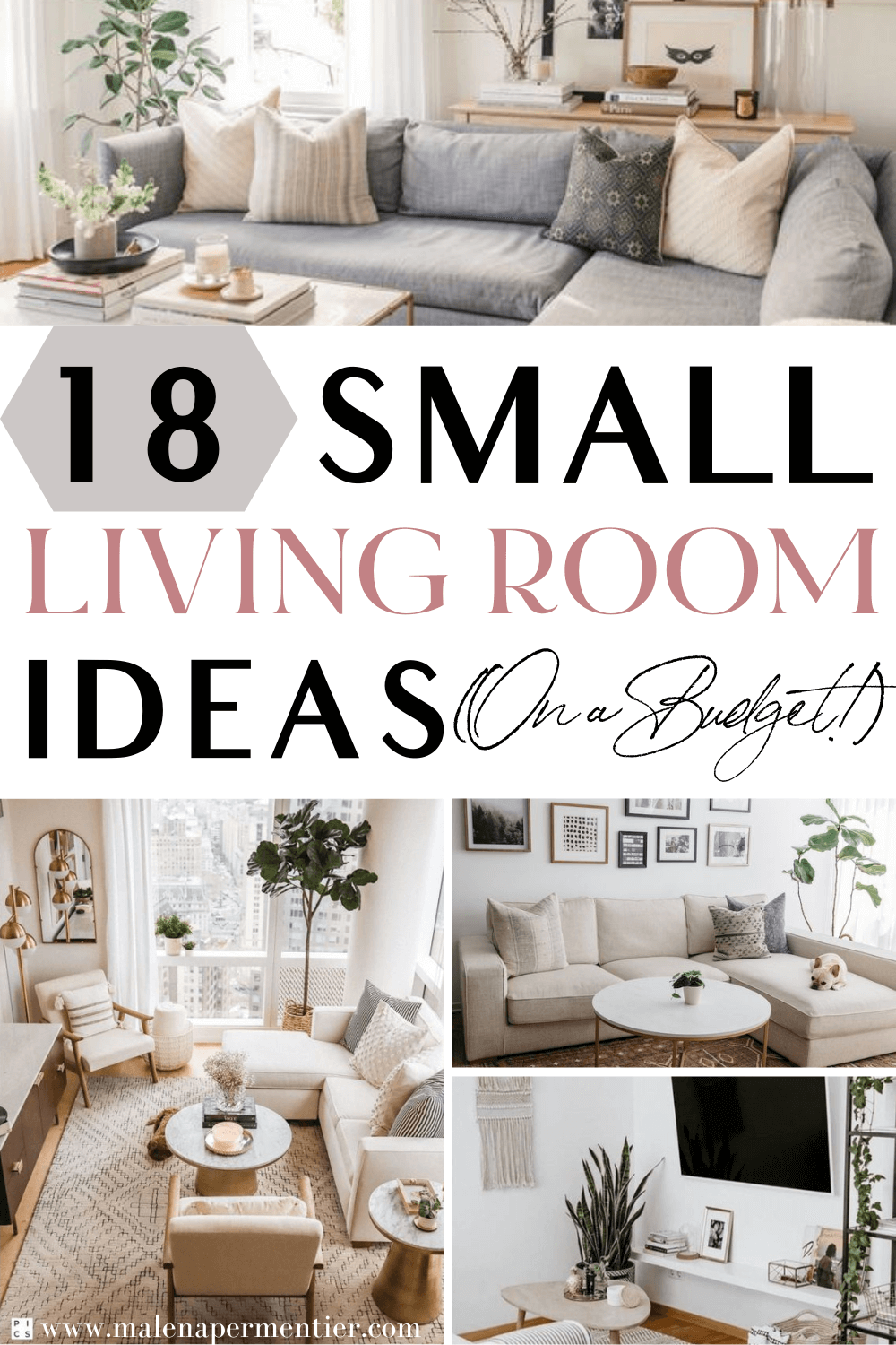 Small Living Room: The 18 Best Ideas (On a Budget!)