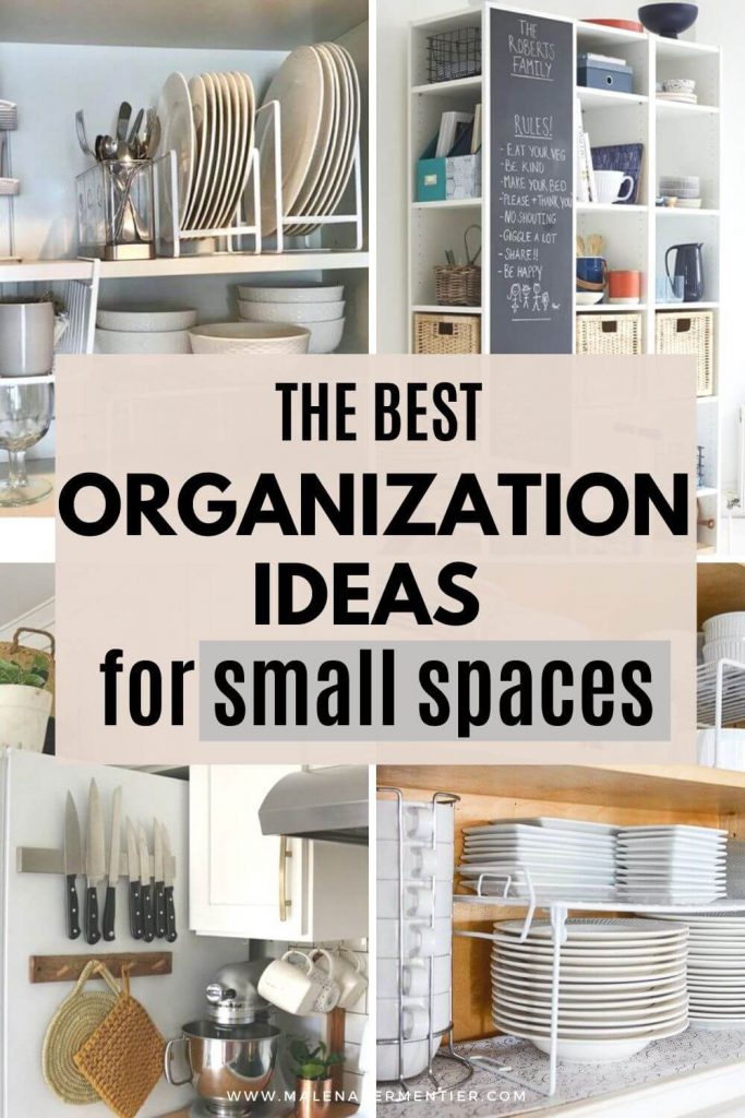 organization ideas for small spaces