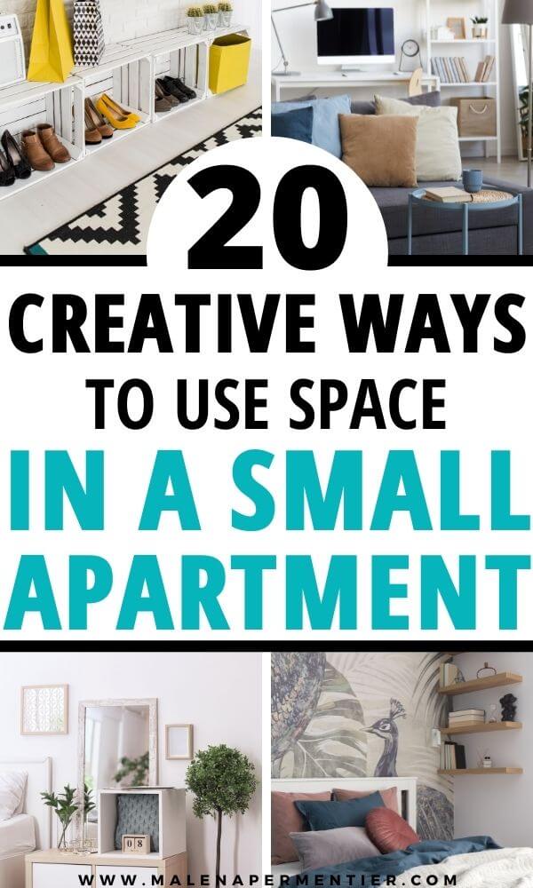 optimize space in a small apartment