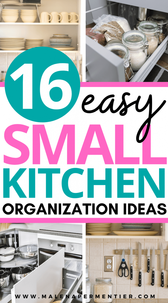 small kitchen organization ideas and storage tips