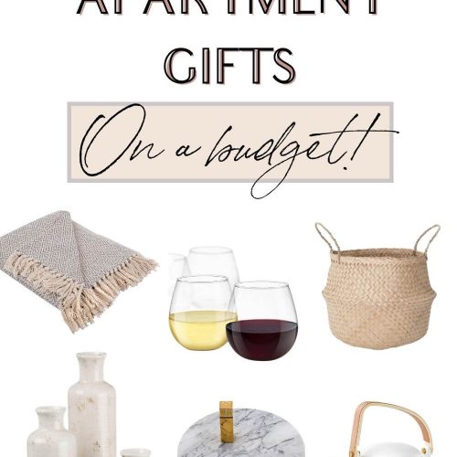 first apartment gifts on a budget