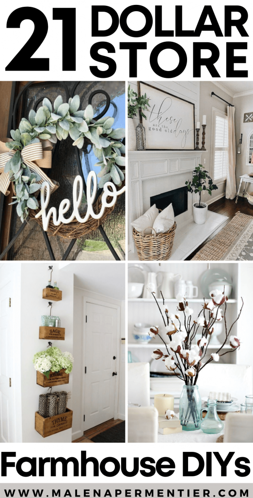 dollar tree farmhouse craft ideas