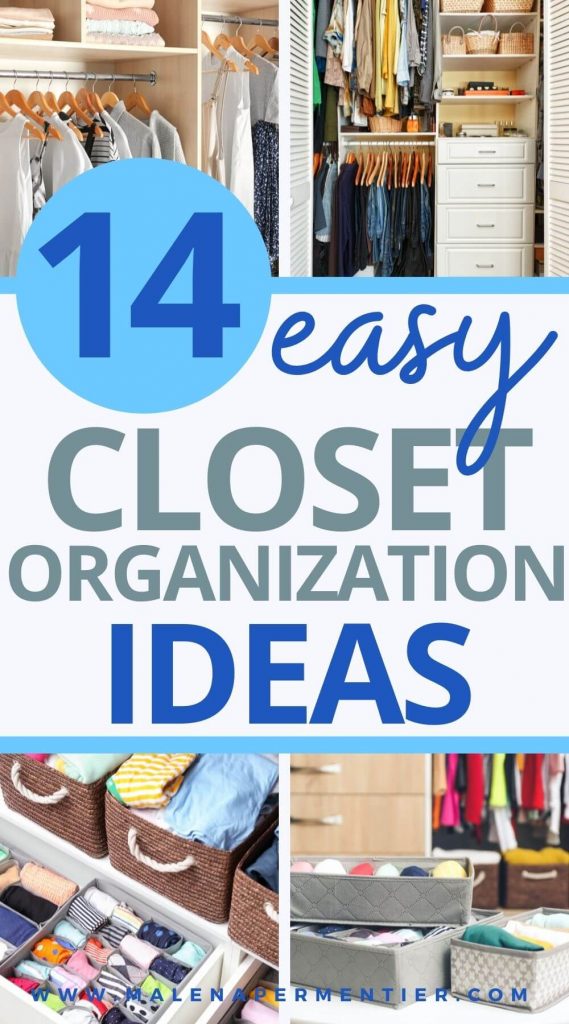 easy closet organization ideas