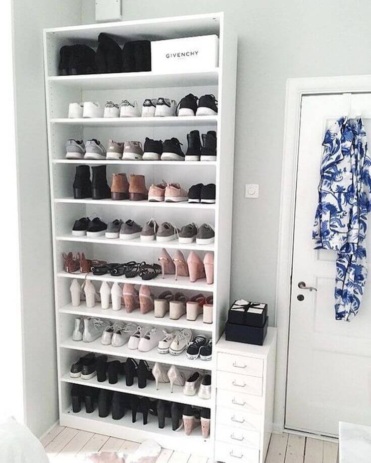 shoe storage for closet