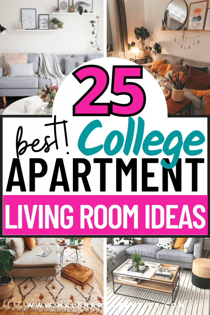 college apartment living room ideas