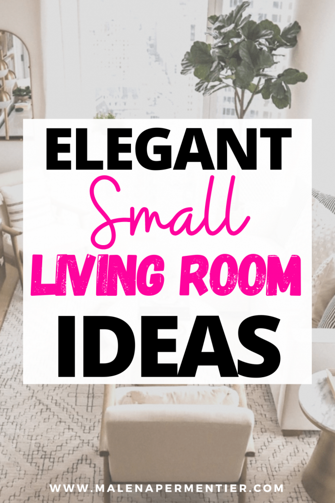 elegant small living room