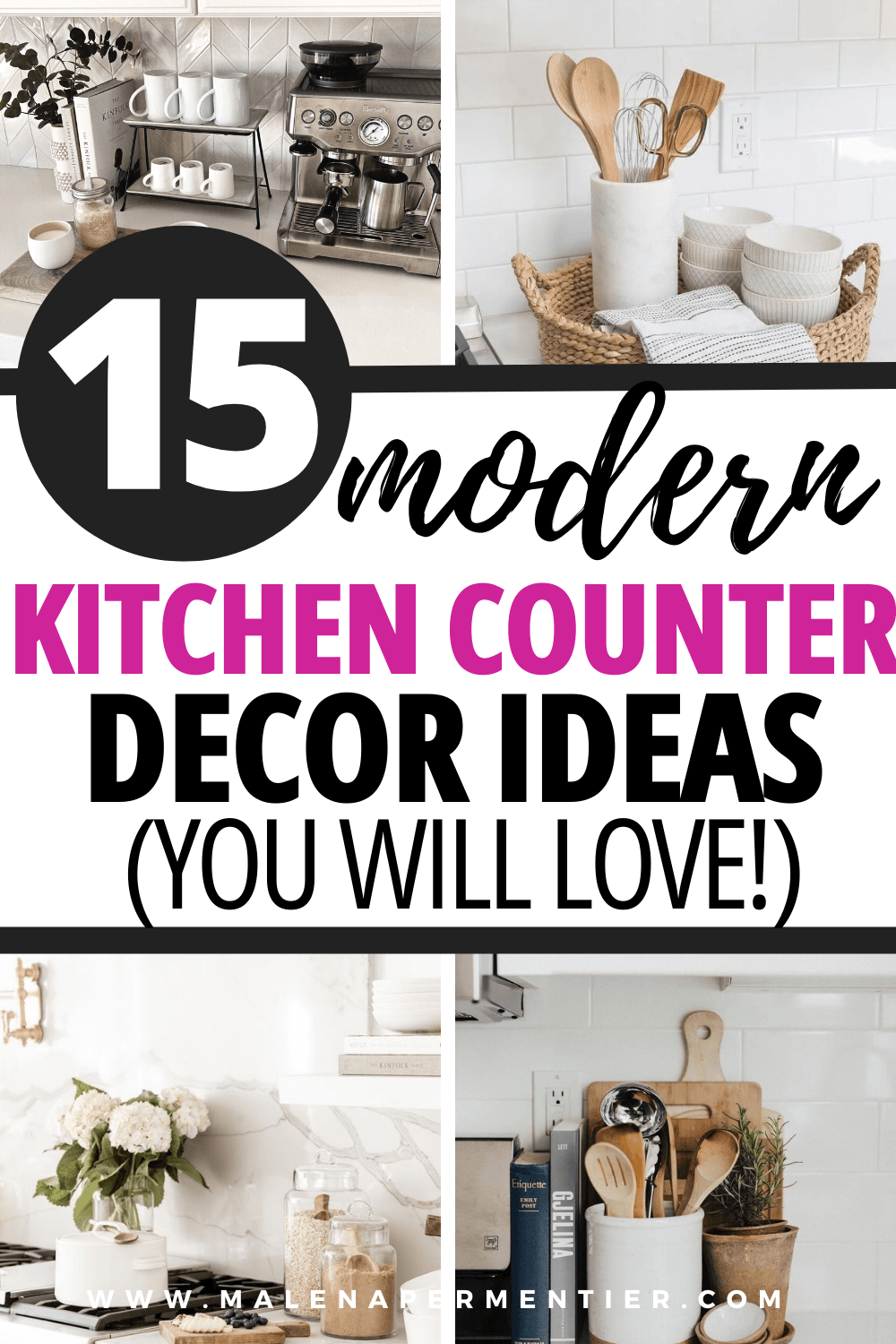 15 Insanely Cute Kitchen Counter Decor Ideas You Need to Try