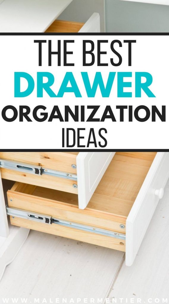 how to organize drawers