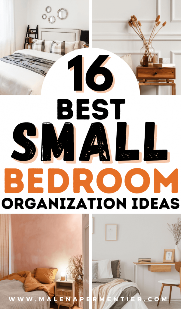 small bedroom organization ideas