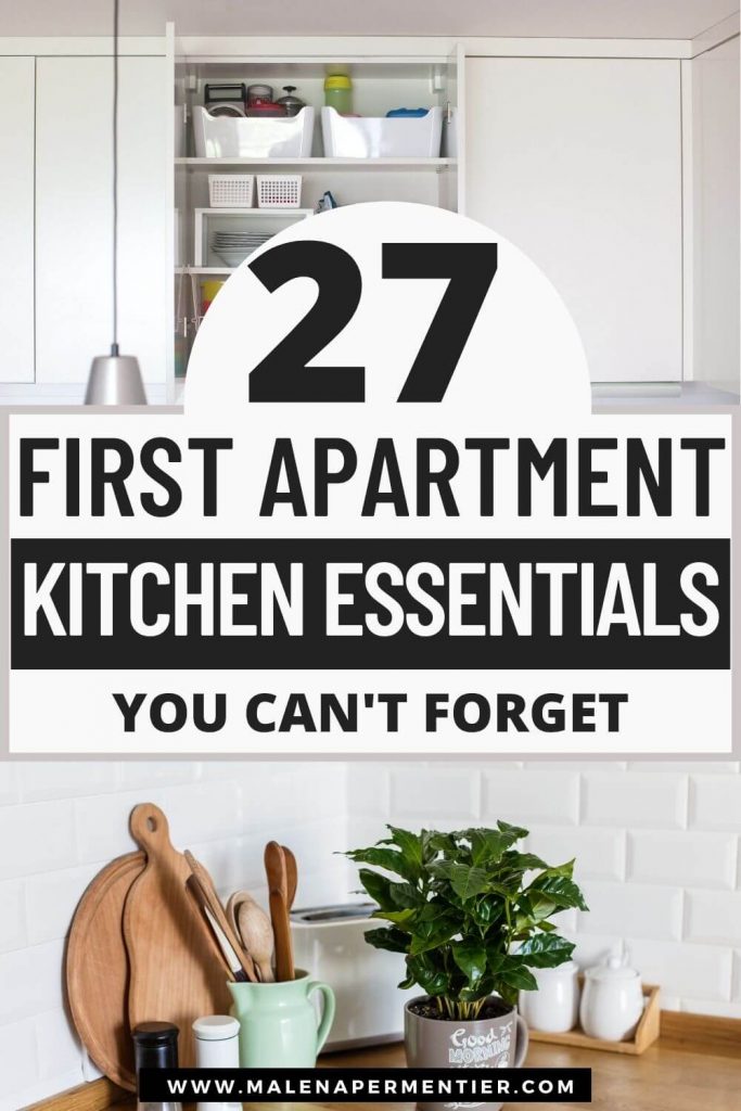 list of kitchen essentials for new home