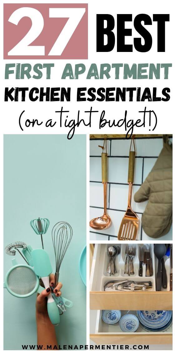 27 First Apartment Kitchen Essentials You Absolutely Need