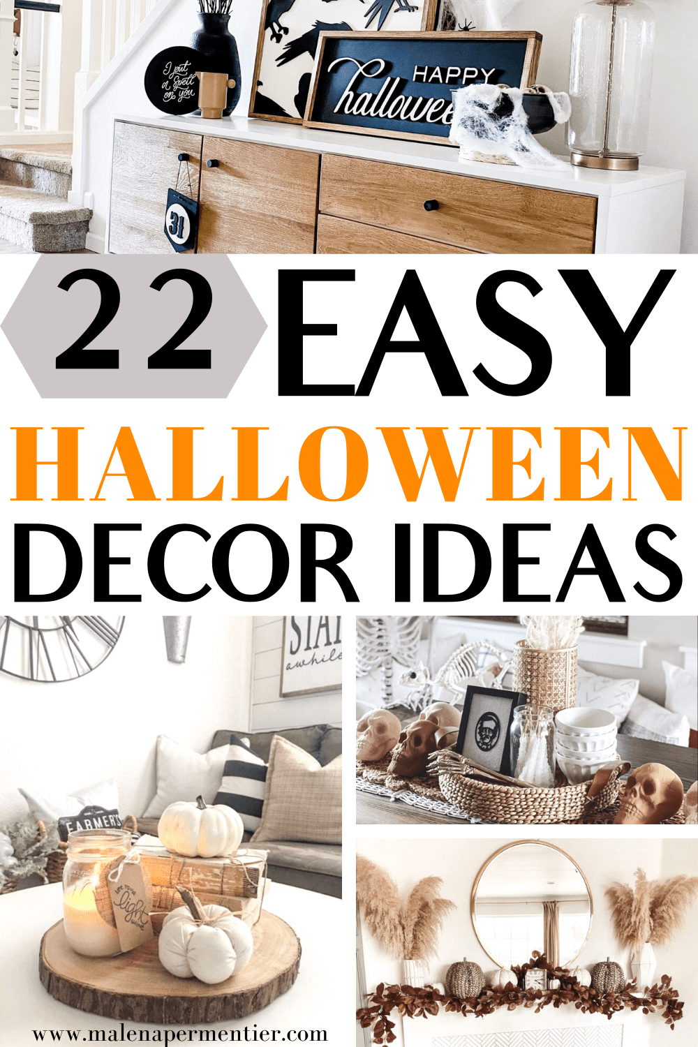 22 Simple Halloween Decorating Ideas For A Tasteful Home