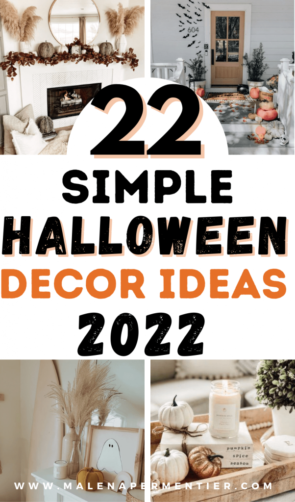 simple halloween decor ideas