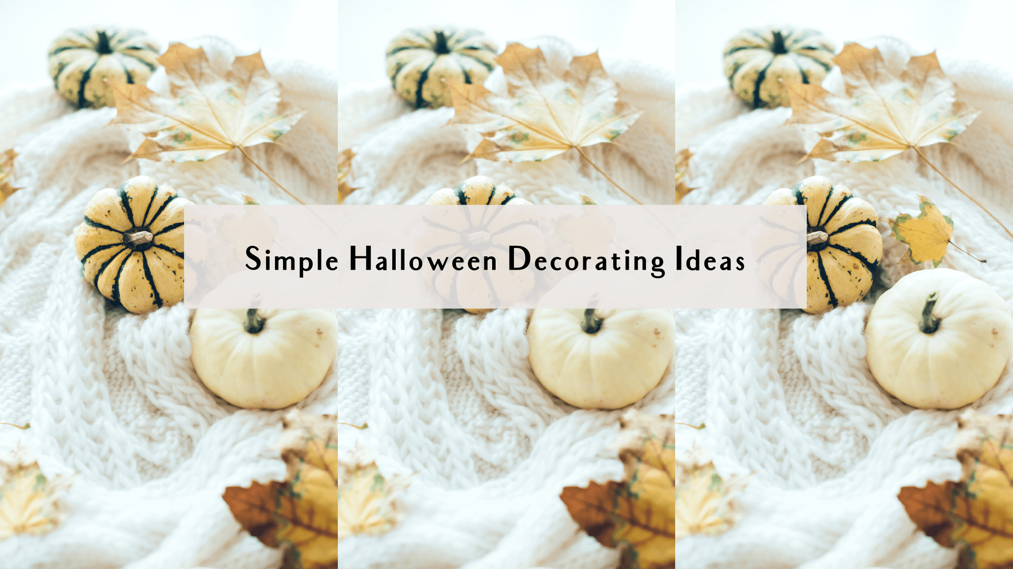 22 Simple Halloween Decorating Ideas For A Tasteful Home