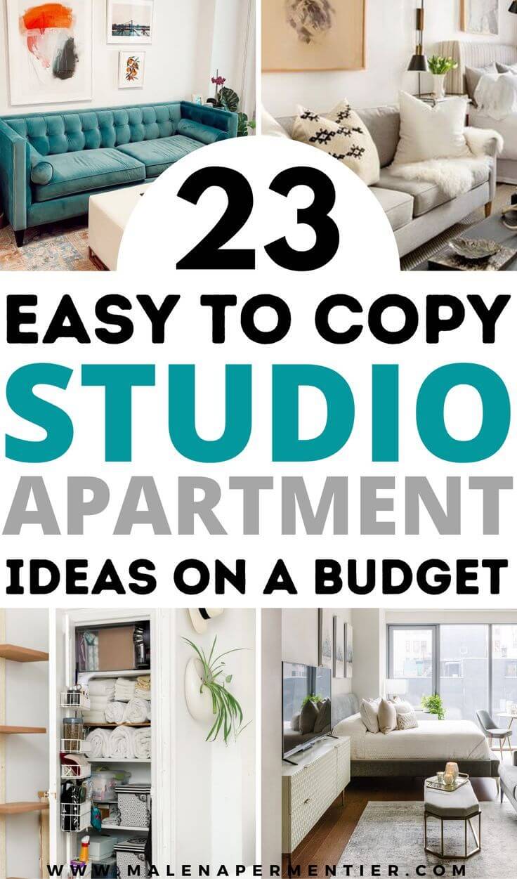 23 Genius Studio Apartment Ideas on a Budget You Can Easily Recreate