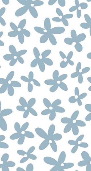 baby blue flowers aesthetic