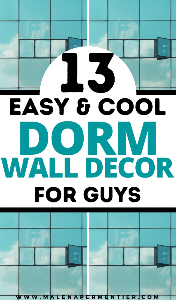 dorm decor for guys