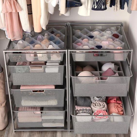 inside closet storage ideas