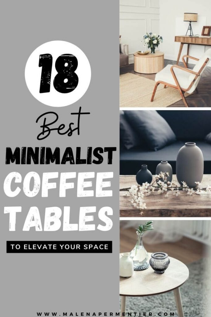 best minimalist coffee tables