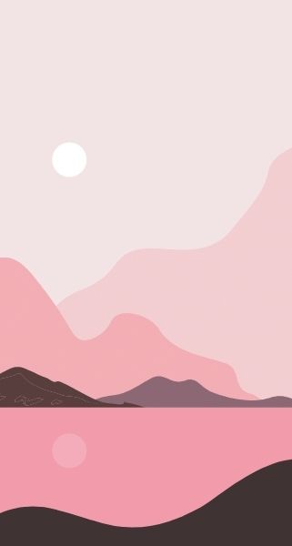 pink mountains 
