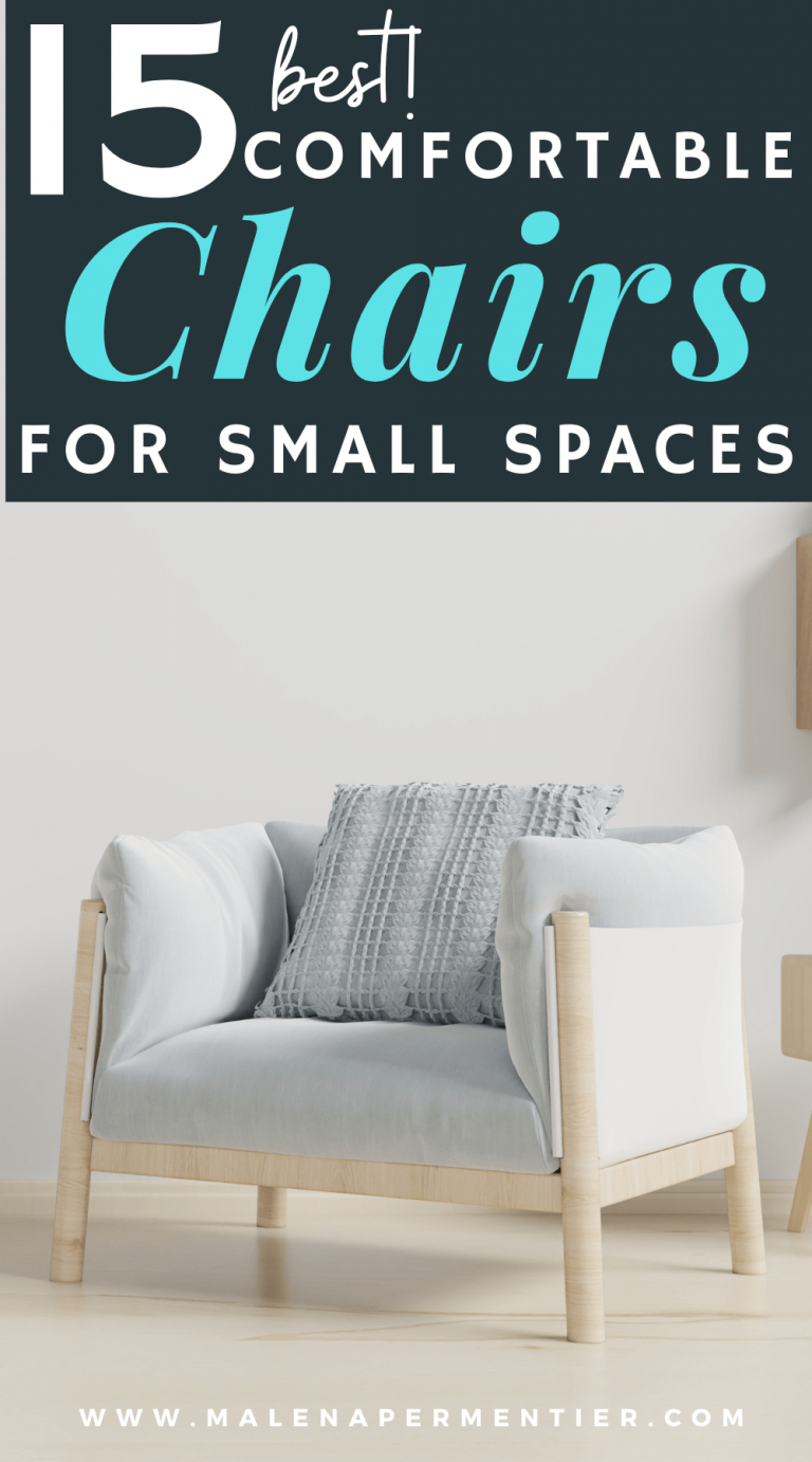 15 Best Comfortable Chairs for Small Spaces that are Brimming with Style