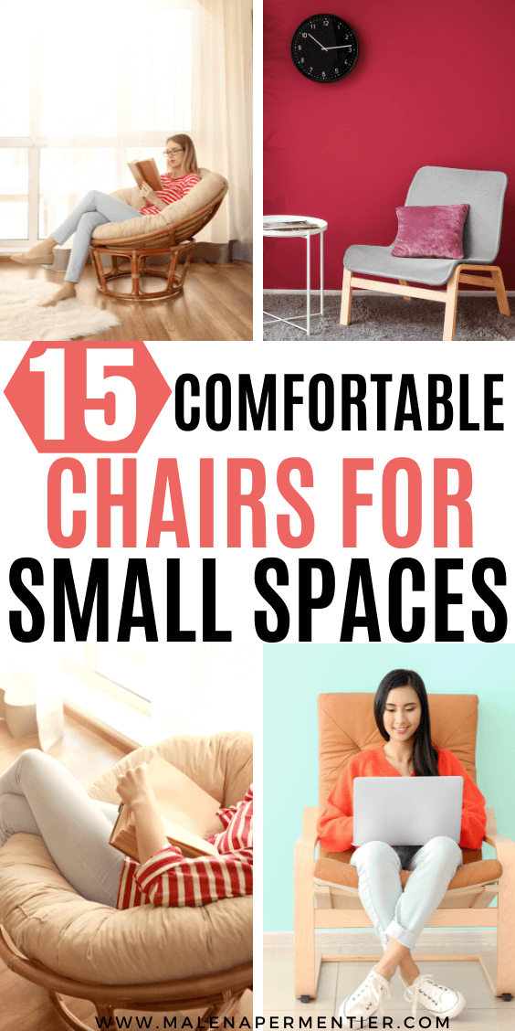 15 Best Comfortable Chairs for Small Spaces that are Brimming with Style