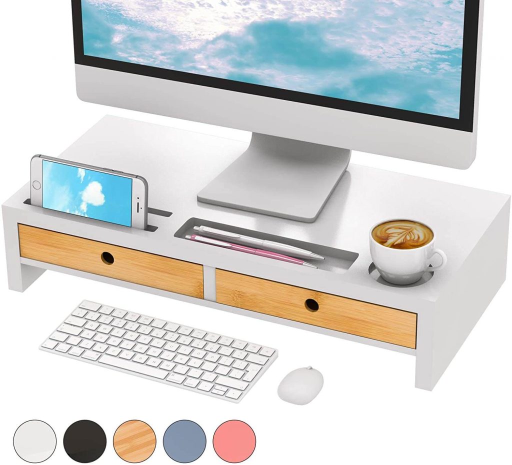 space saving computer stand