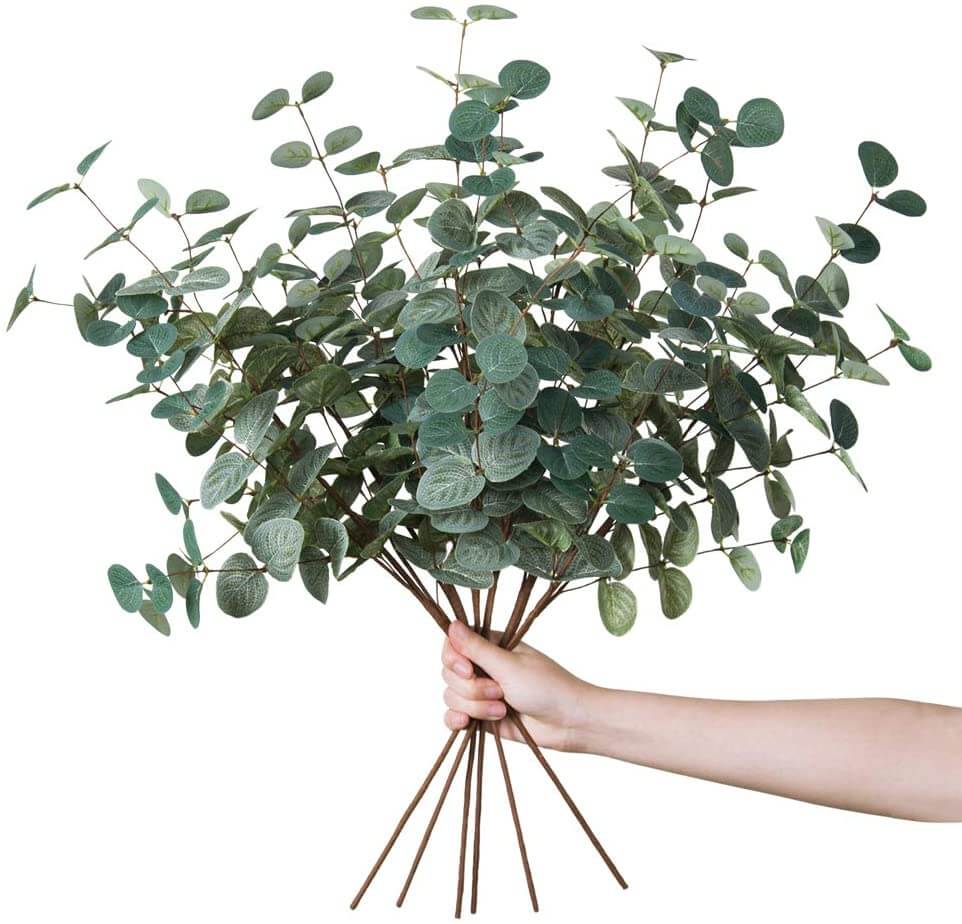 faux eucalyptus stems 