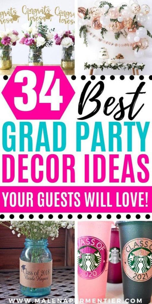 Graduation party decor ideas
