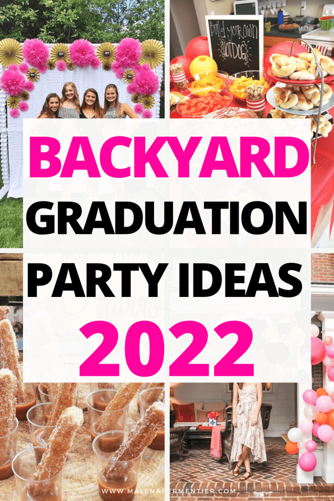 backyard graduation party ideas 2022