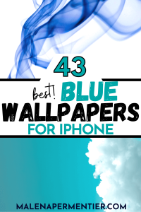 43 Aesthetic Blue Wallpapers For iPhone To Download for Free