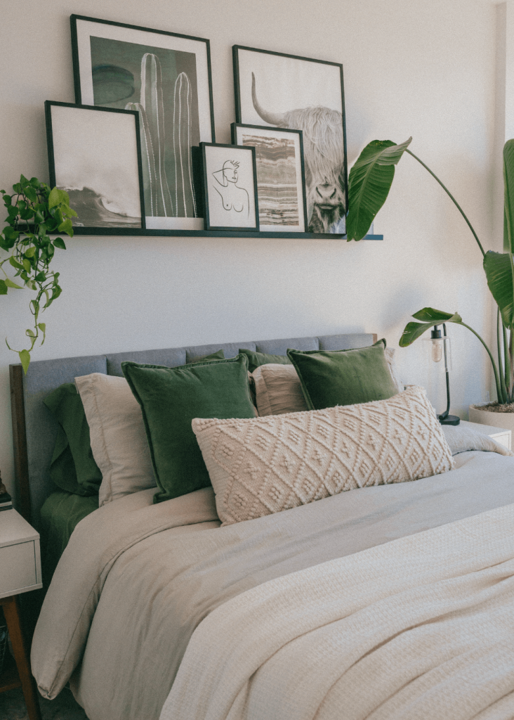 boho throw pillows bedroom