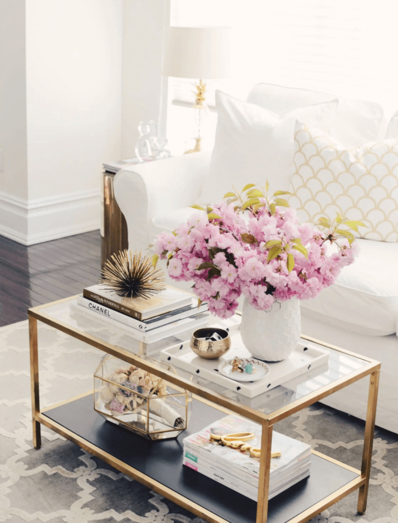 coffee table centerpieces living room