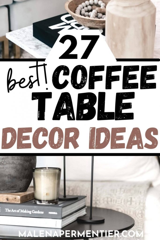 coffee table decorating ideas