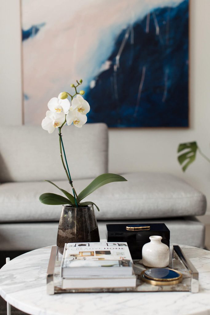 elegant coffee table decor