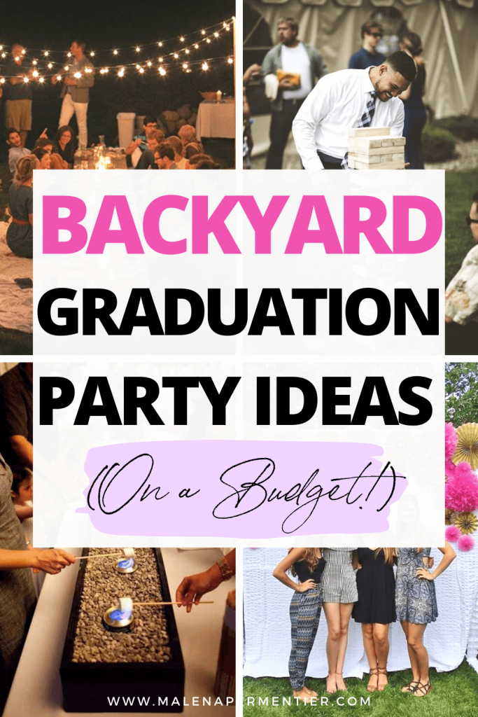 evening graduation party ideas