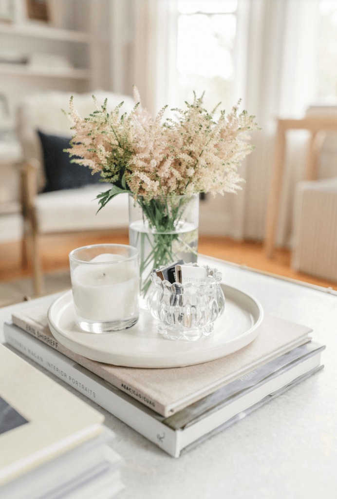 minimalist coffee table decorating ideas