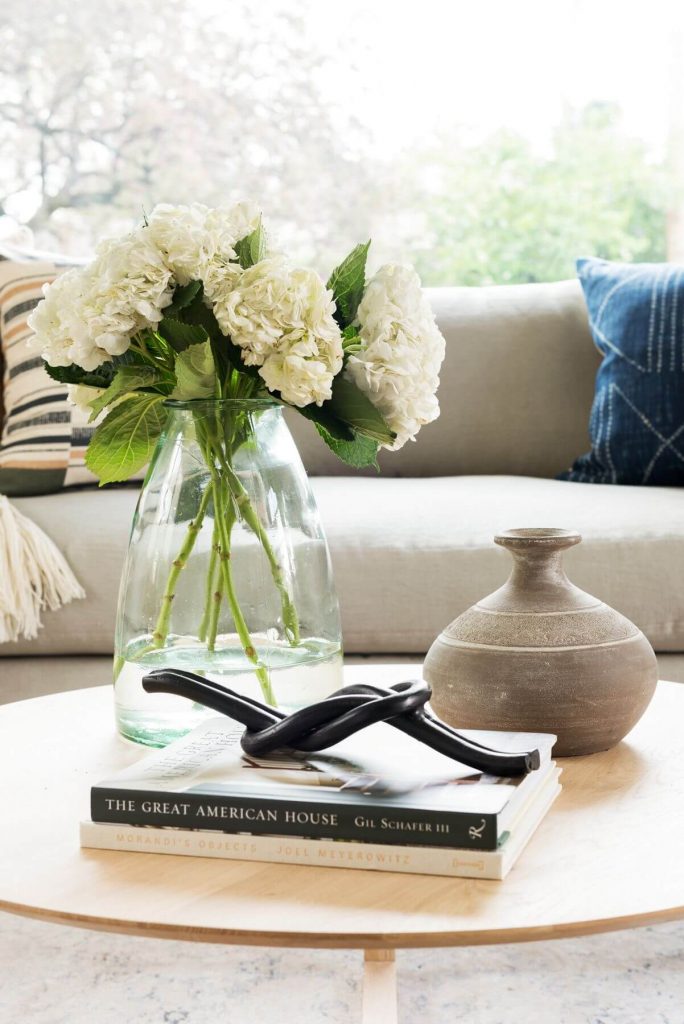 modern coffee table decor