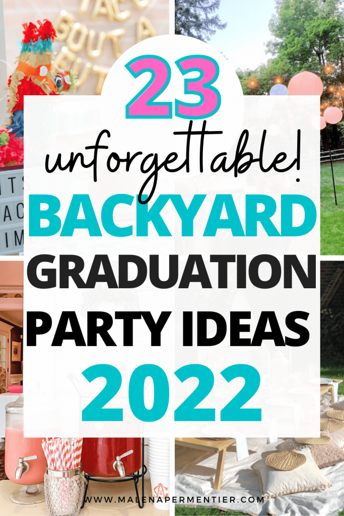 how to decorate a backyard for a graduation party