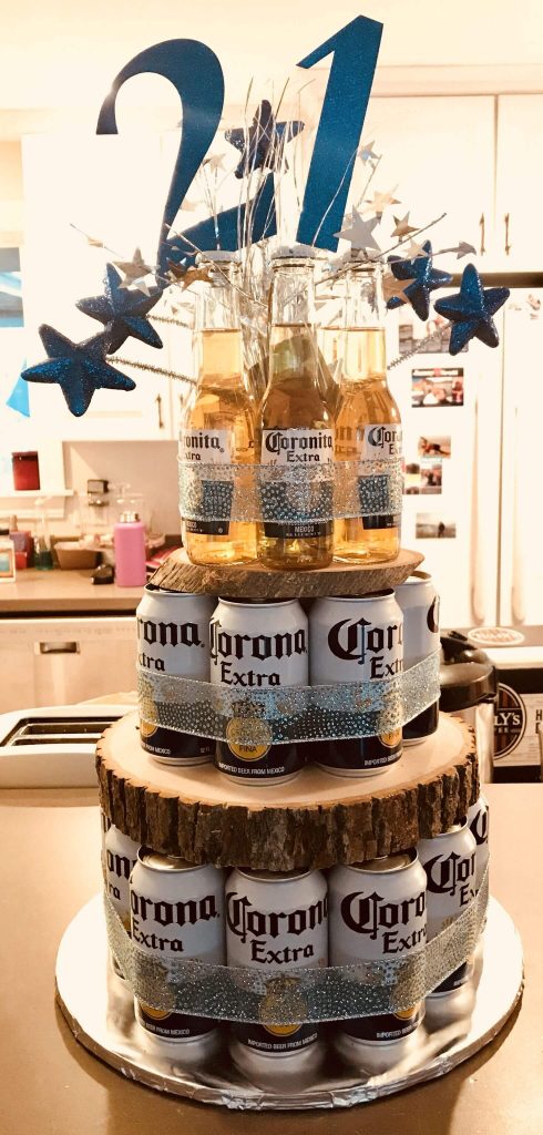 21st birthday cake