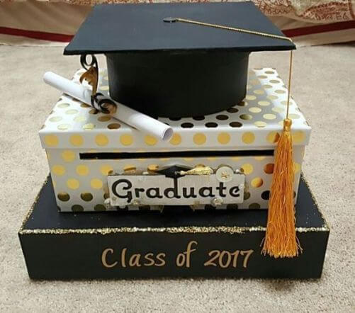 diy graduation cap centerpiece ideas