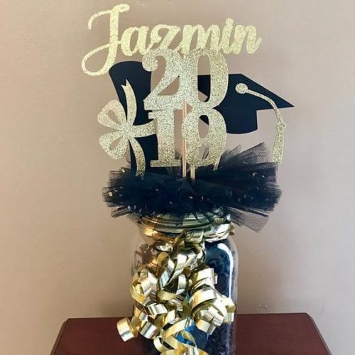 30 DIY Graduation Centerpieces That Are Easy, Cute, and Cheap