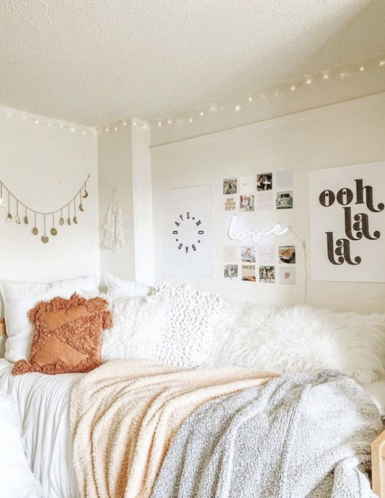 minimalist dorm room decor ideas